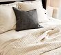 Pick-Stitch Handcrafted Cotton Linen Quilt