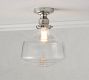Schoolhouse Glass Flush Mount (11&quot;)