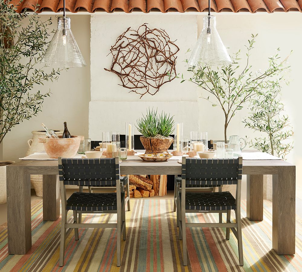 Kase Striped Outdoor Performance Rug - Durable & Stylish