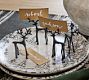 Bronze Sculpted Reindeer Place Card Holder - Set of 4