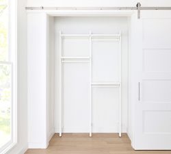 Essential&#160;Reach-In&#160;Closet by Hold Everything, 4' Complete Hanging System&#8203;