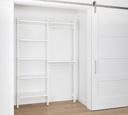 Essential Reach-In Closet by Hold Everything, 5' Hanging System with Shelves&#8203;