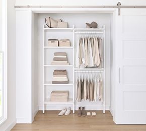 5' Hanging Closet System with Shelves | Pottery Barn