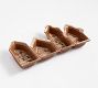 Gingerbread Stoneware Multi Condiment Server