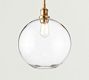 Glass Globe Pole Pendant (9&quot;-13&quot;)