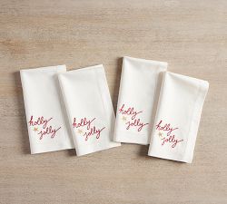 Holly Jolly Napkins - Set of 4