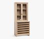 Modern Farmhouse Hutch with Wine Storage (34&quot;)