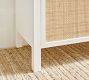 Westly Cane Open Bookcase with Doors (36&quot;)