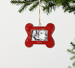 2023 Dated Dog Bone Enamel Frame Ornament