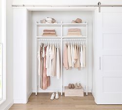 Essential&#160;Reach-In&#160;Closet by Hold Everything, 5' Long Hanging System&#8203;