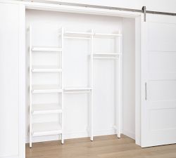 Essential&#160;Reach-In&#160;Closet by Hold Everything,&#160;6' Hanging System with&#160;Shoe Storage&#8203;