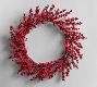 Red Berry Wreath Chargers