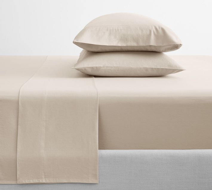 Pottery barn organic cotton sheets discount