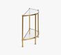 Everson Demilune Glass Console Table (42&quot;)