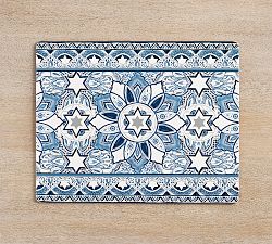 Hanukkah Medallion Cork Placemats - Set of 4