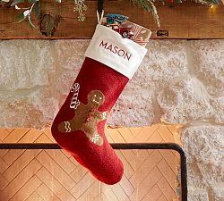 Holiday Icons Crewel Stockings