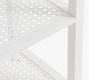 Malibu Metal Perforated Outdoor All In One Pool Storage