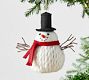 Oversized Felt Snowman Ornament