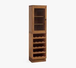 Reed Modular Bar Shelf with Wine Storage (18&quot;)