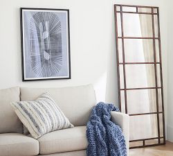 Truitt Striped Handknit Outdoor Pillow