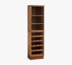 Reed Modular Bar Shelf with Wine Storage (18&quot;)
