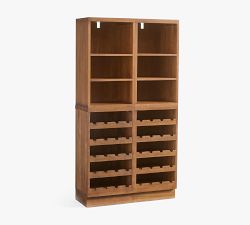 Reed Modular Bar Shelf with Wine Storage (36&quot;)