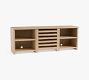 Modern Farmhouse Shelf with Wine Storage (102&quot;)