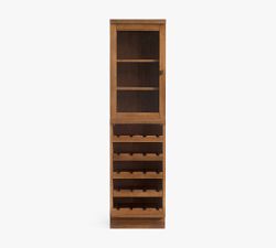 Reed Modular Bar Shelf with Wine Storage (18&quot;)