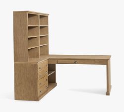 Printer's Medium Peninsula Desk Suite (104&quot;)