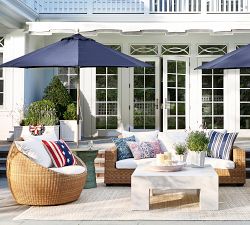Kingston Striped Outdoor Pillow
