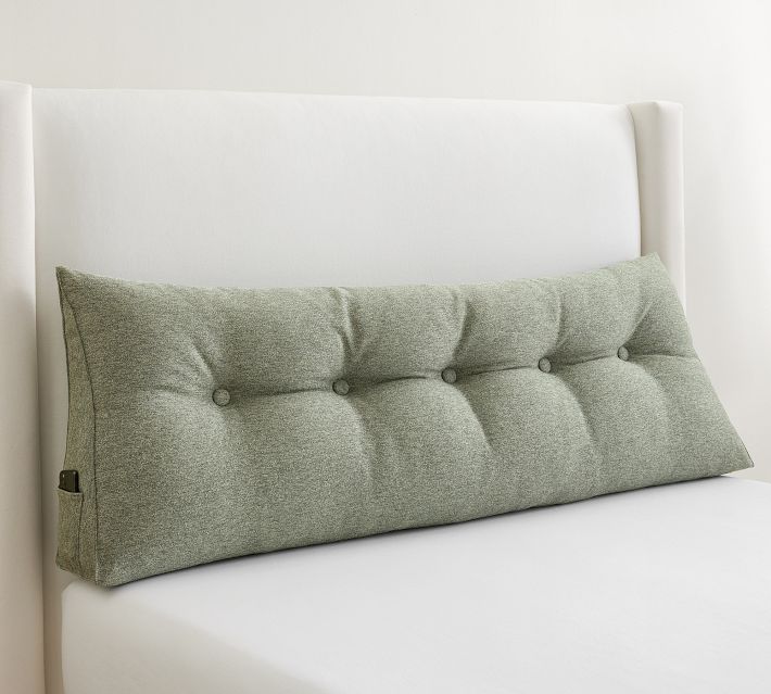 Headboard wedge pillow discount