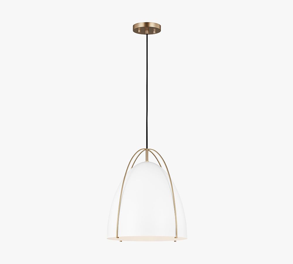 Tate Metal Pendant (14&quot;)