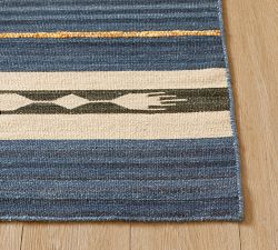 Rowan Hand-Knotted Flatweave Rug