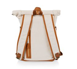 Carmel Picnic Backpack Cooler w/Utensils &amp; Glass Water Bottles