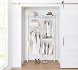 Essential&#160;Reach-In&#160;Closet by Hold Everything, 4' Complete Hanging System&#8203;