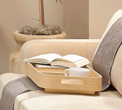 Tripoli Handcrafted Footed Tray