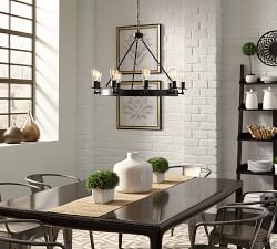 Rosswood Metal Chandelier (25&quot;-31&quot;)