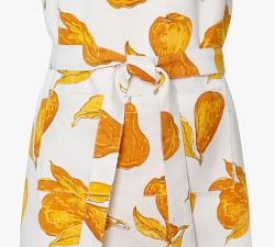 Pear Blockprint Cotton Apron