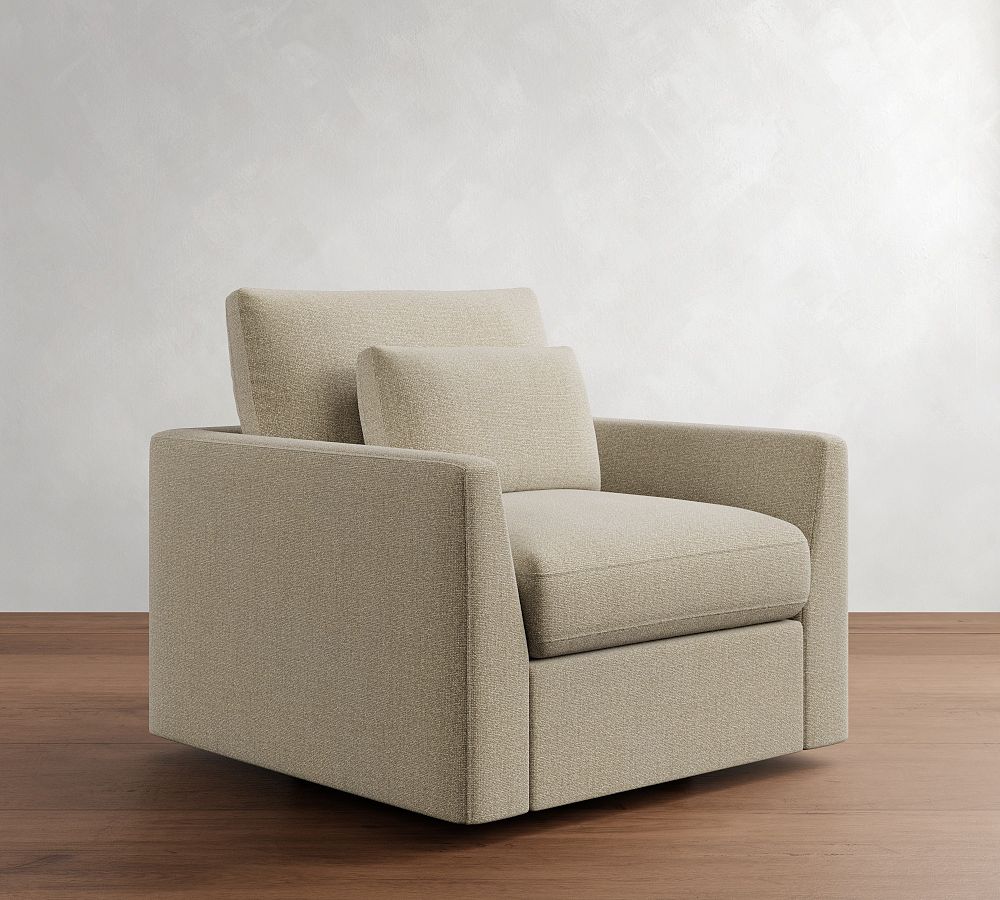 Open Box: Westwood Fin Arm Deep Seat Swivel Chair