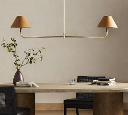 Holt Leather 2-Light Pendant (62&quot;)