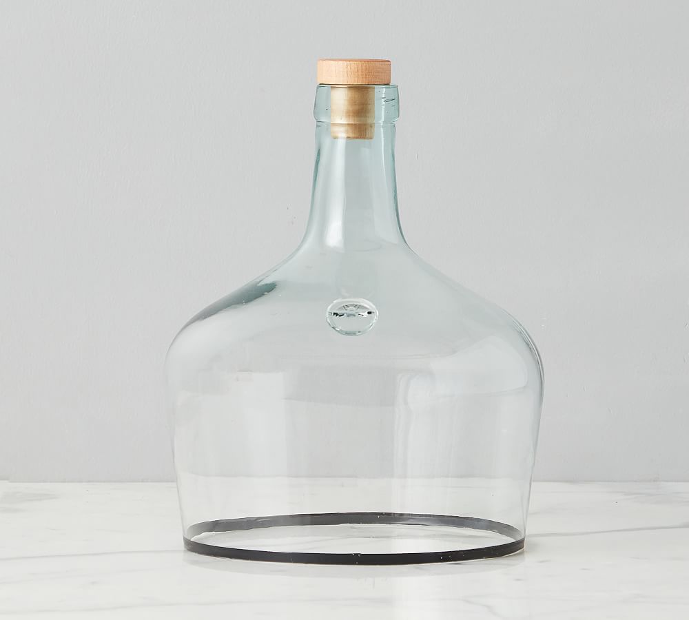 Artisan Recycled Cloche with Stopper
