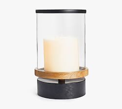 Gromo Wooden Hurricane Candle Holder