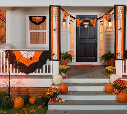 Halloween Spider Web Bunting