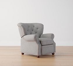 Open Box: Lansing Tufted Recliner with Nailheads