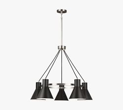Rusty 5-Light Metal Chandelier (29&quot;)