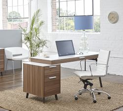 Fowler Low Back Swivel Desk Chair