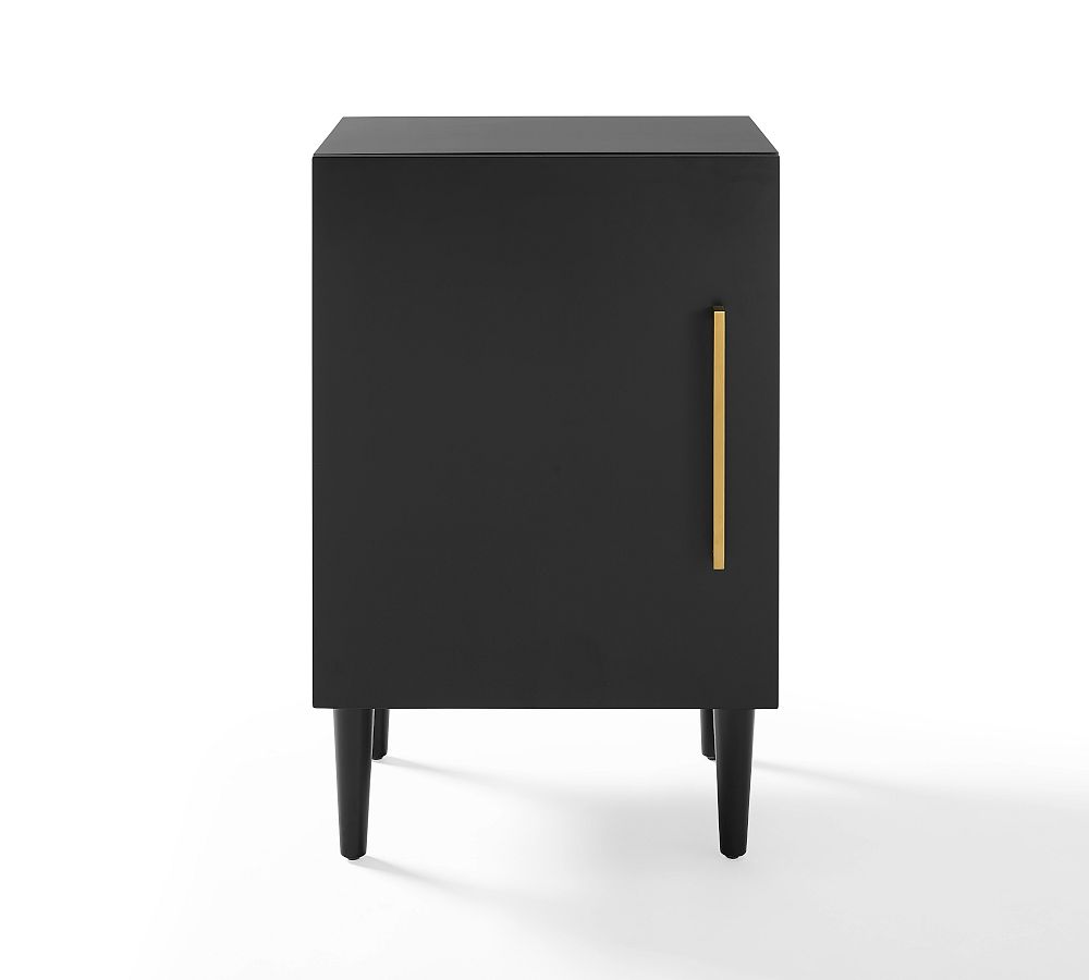 Presley Record Player Stand - Black