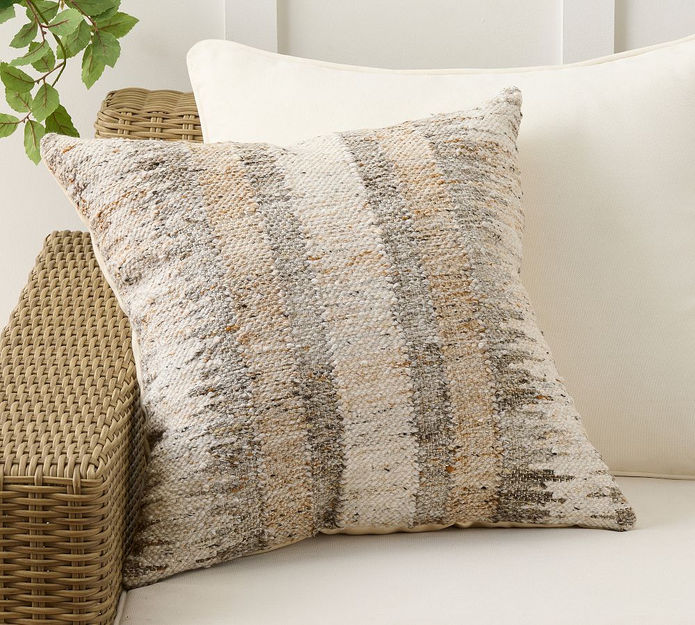 Lefferts Woven Outdoor Pillow