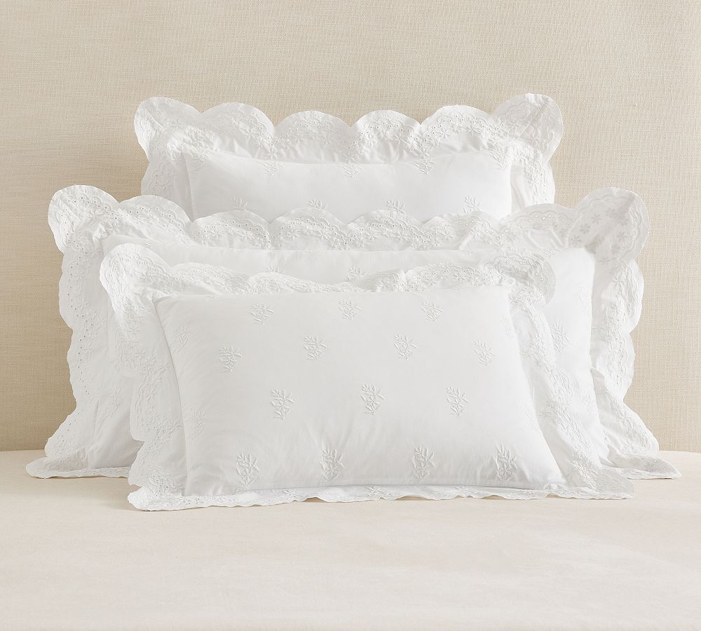 Embroidered Duvet Shams