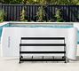 Malibu Metal Outdoor Pool Float Storage